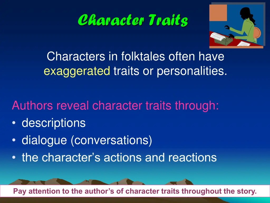 character traits