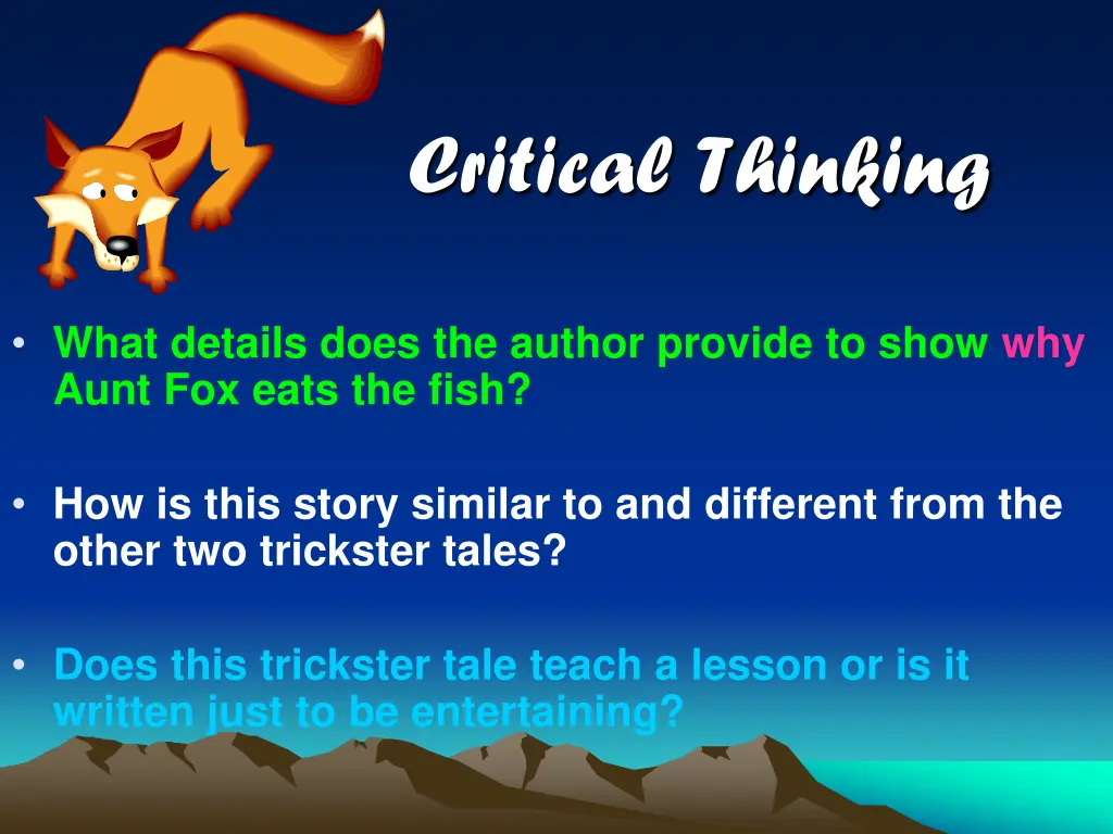 critical thinking 2