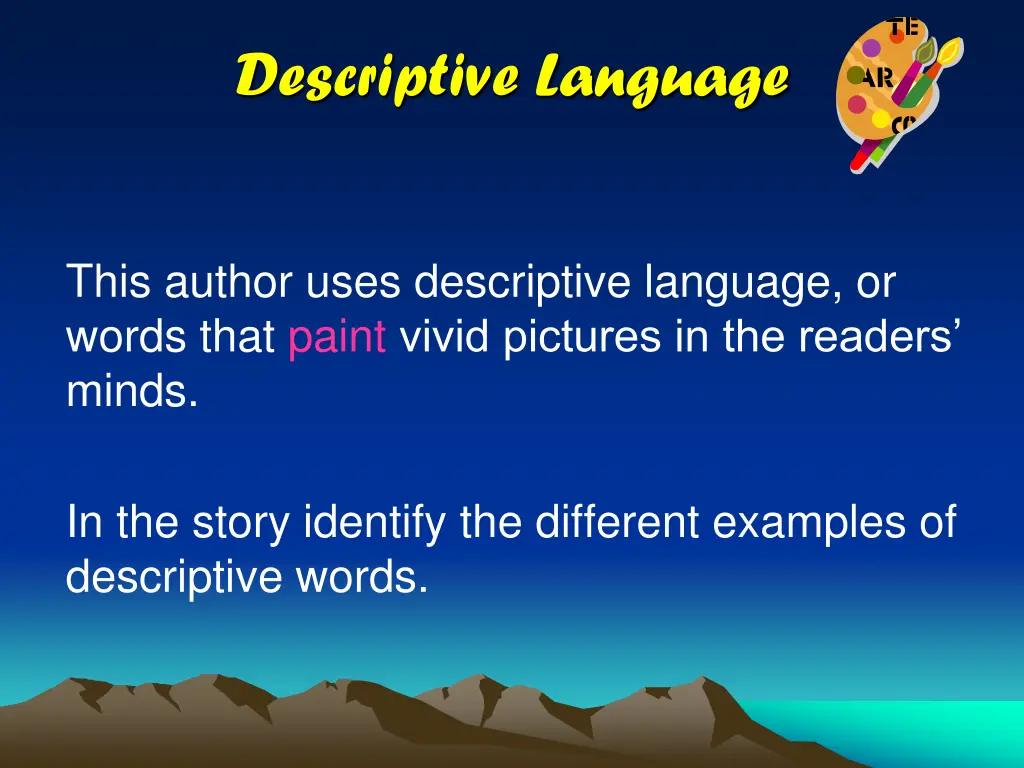 descriptive language