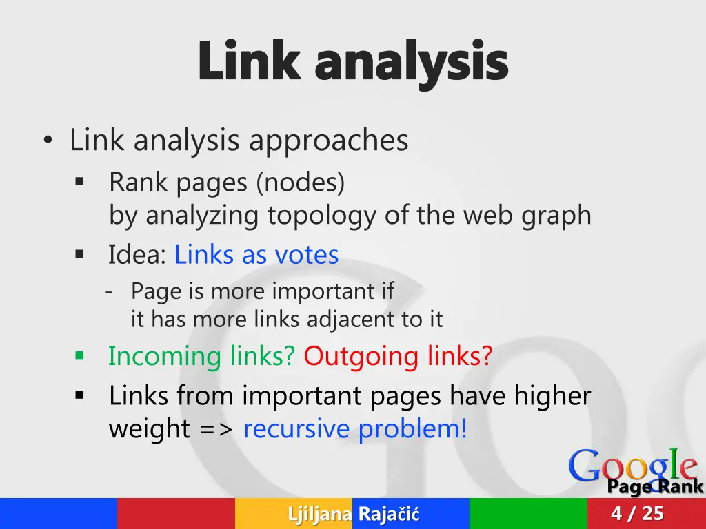 link analysis