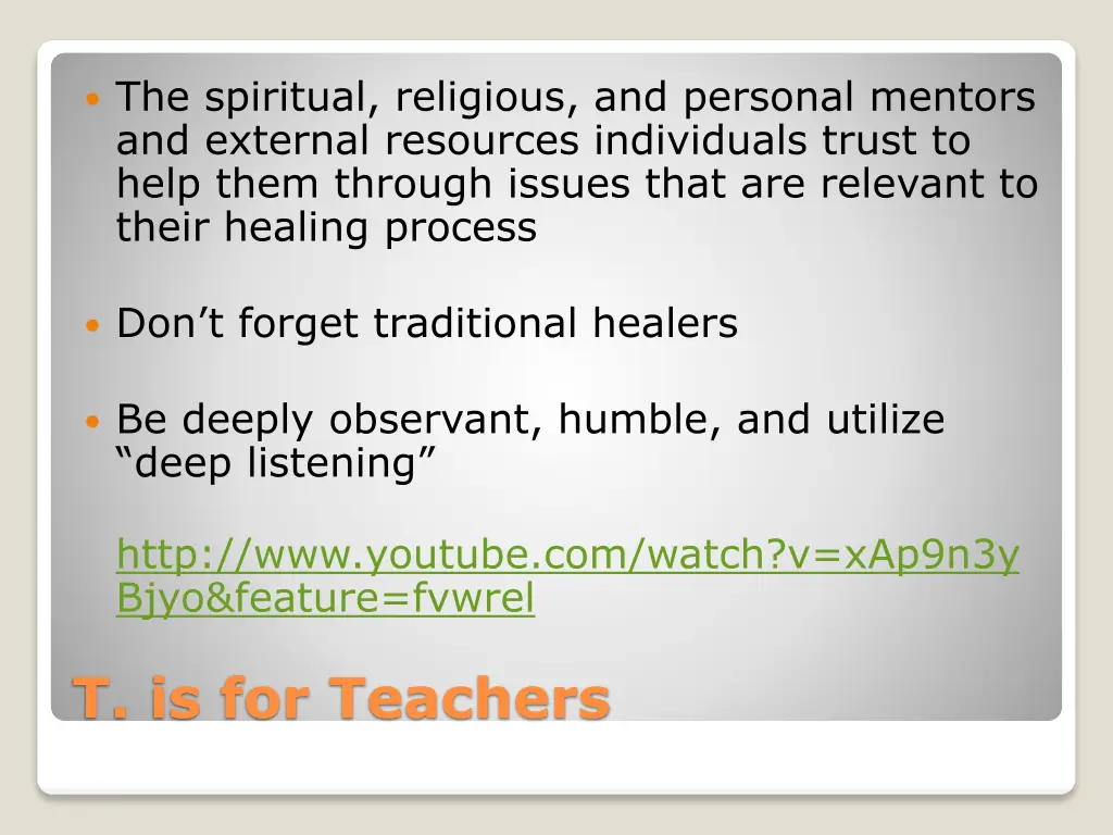 the spiritual religious and personal mentors