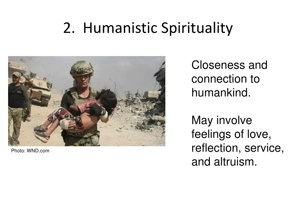 2 humanistic spirituality