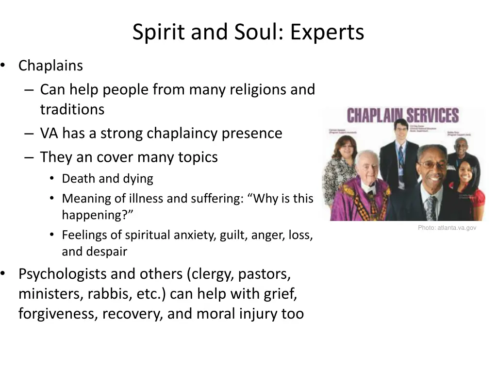 spirit and soul experts