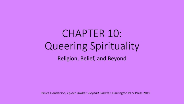 chapter 10 queering spirituality