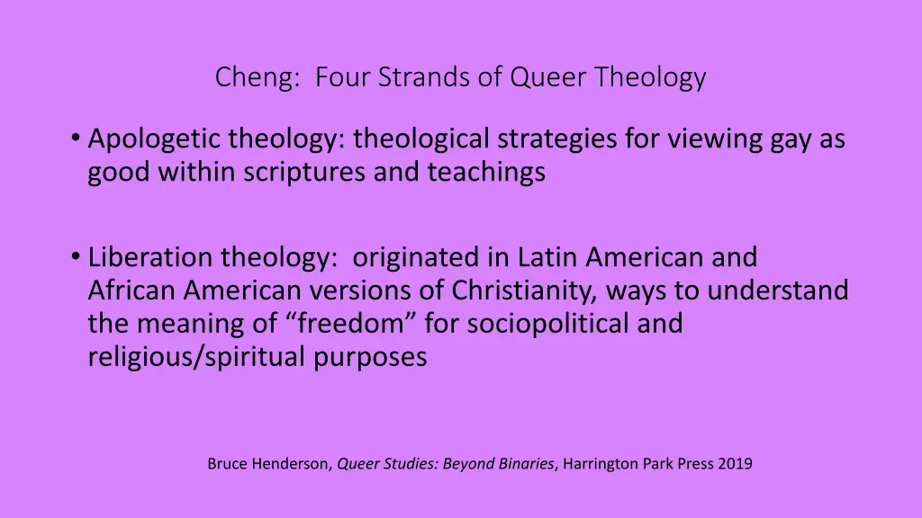 cheng four strands of queer theology