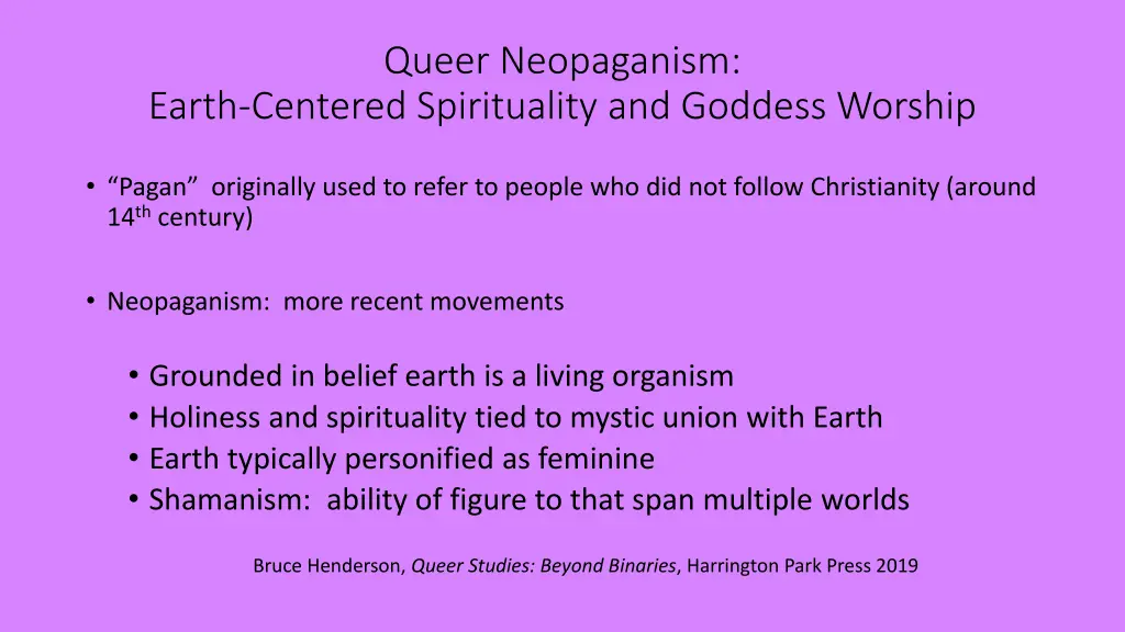 queer neopaganism