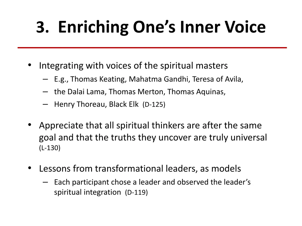 3 enriching one s inner voice