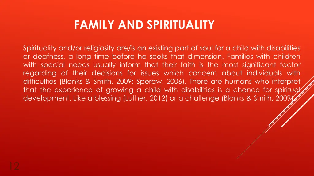 family and spirituality