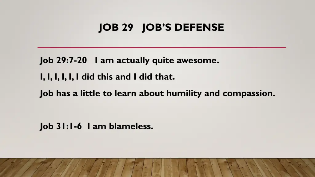 job 29 job s defense