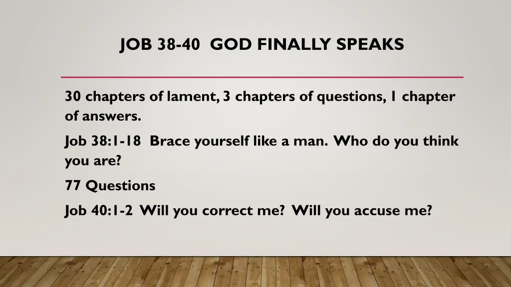 job 38 40 god finally speaks