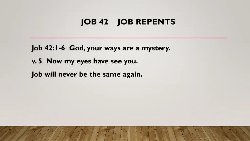 job 42 job repents