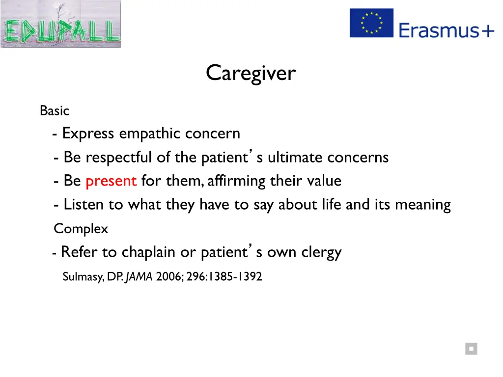 caregiver