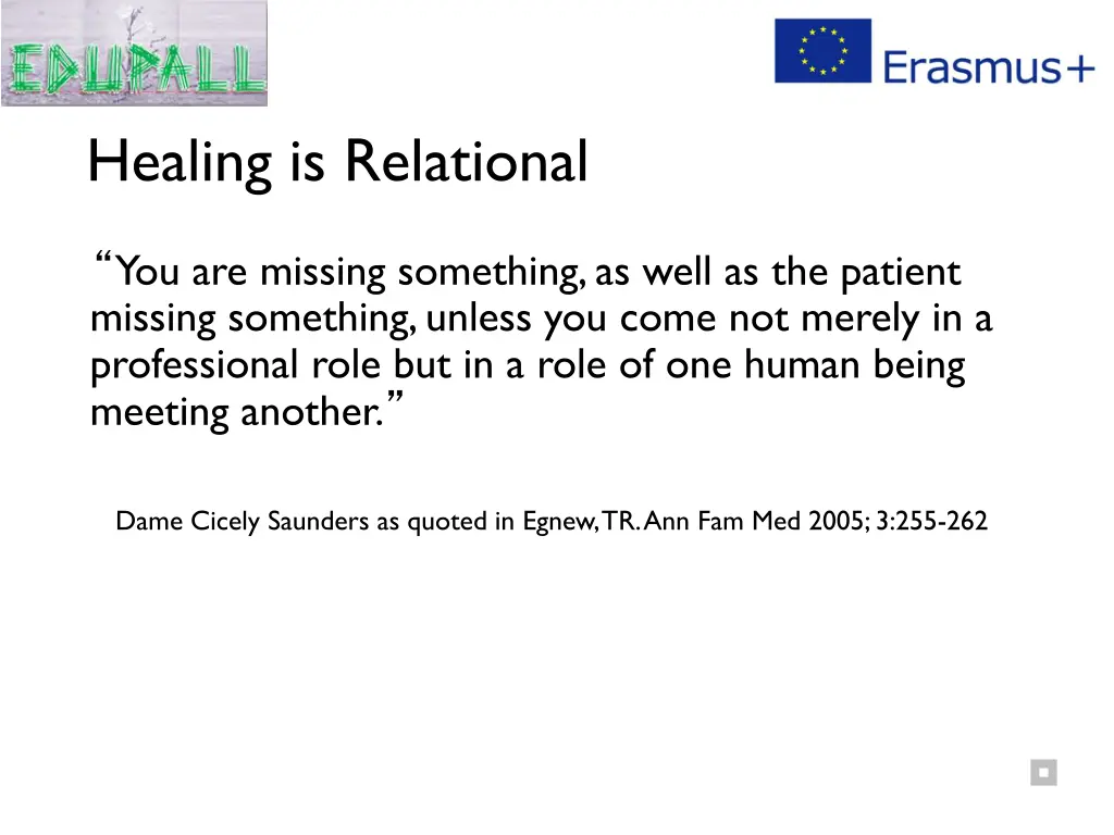 healing is relational