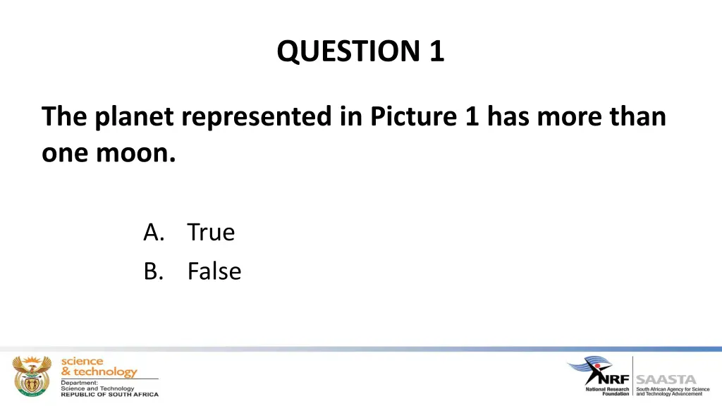 question 1