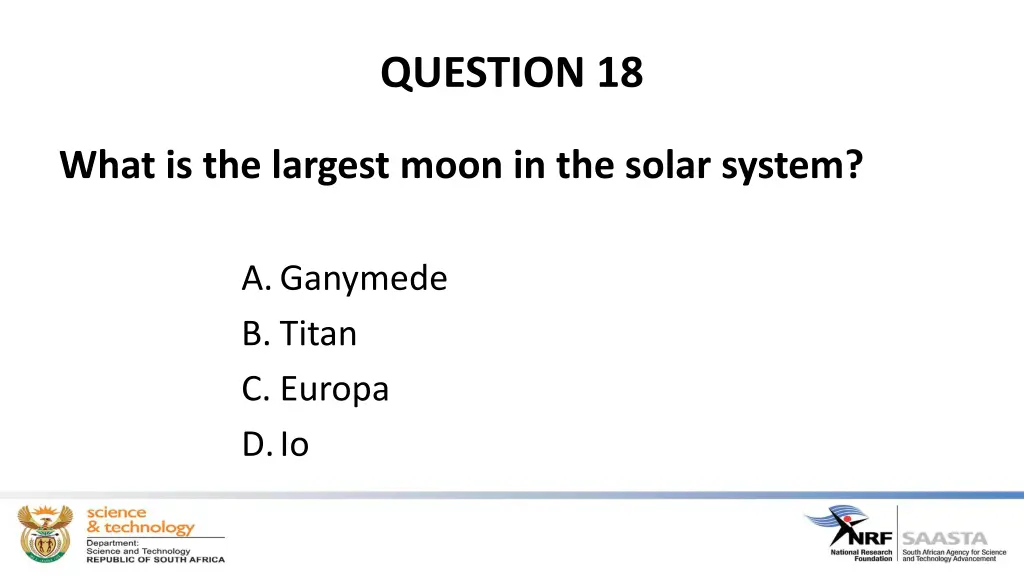 question 18