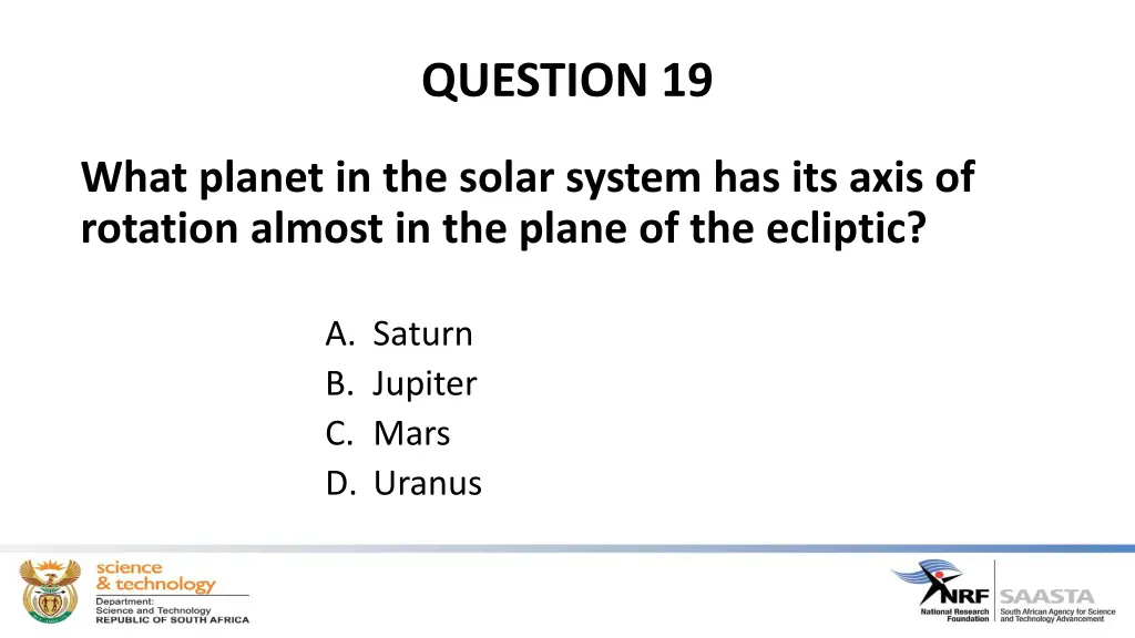 question 19