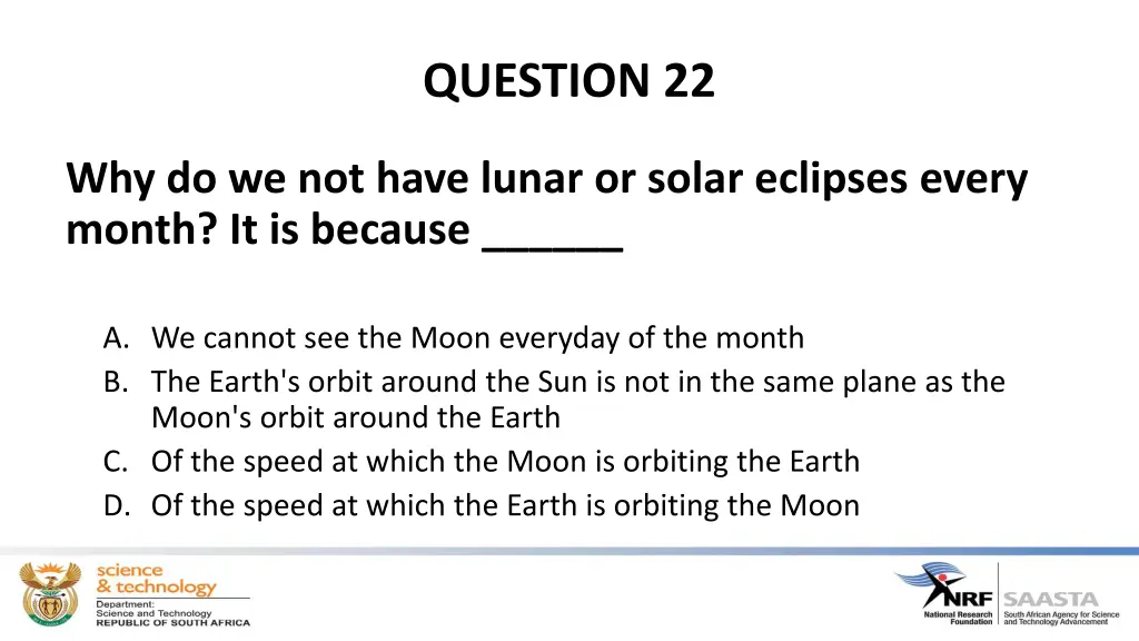 question 22