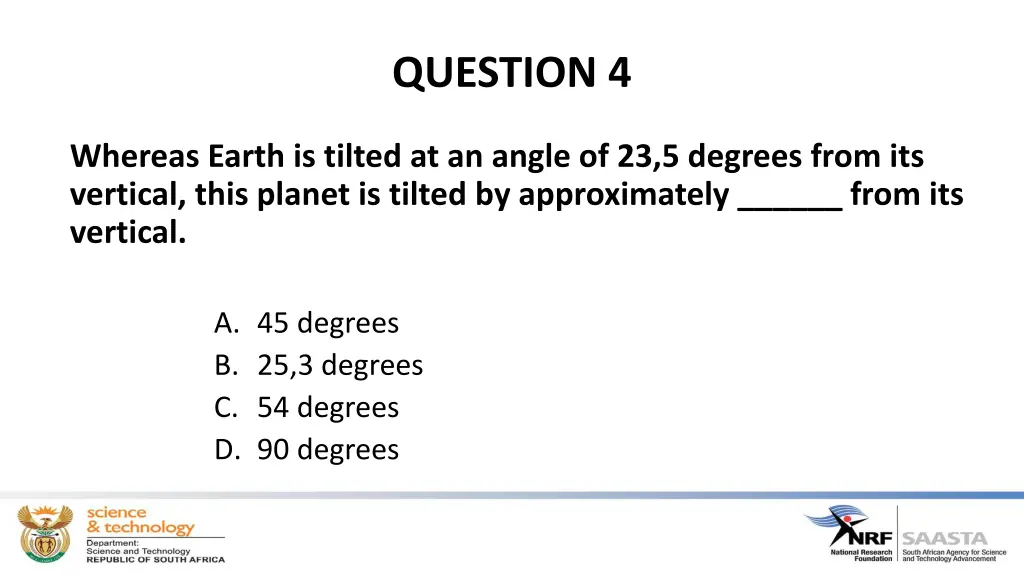 question 4