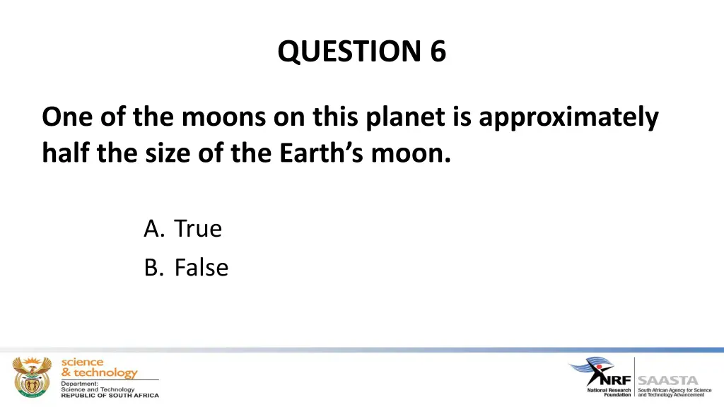 question 6