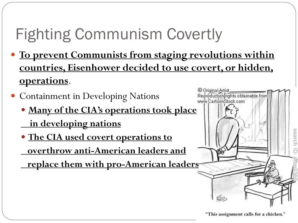 fighting communism covertly