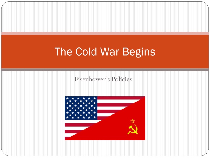 the cold war begins