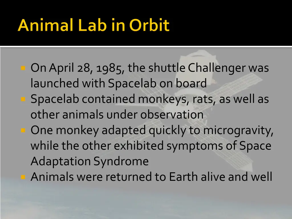 on april 28 1985 the shuttle challenger