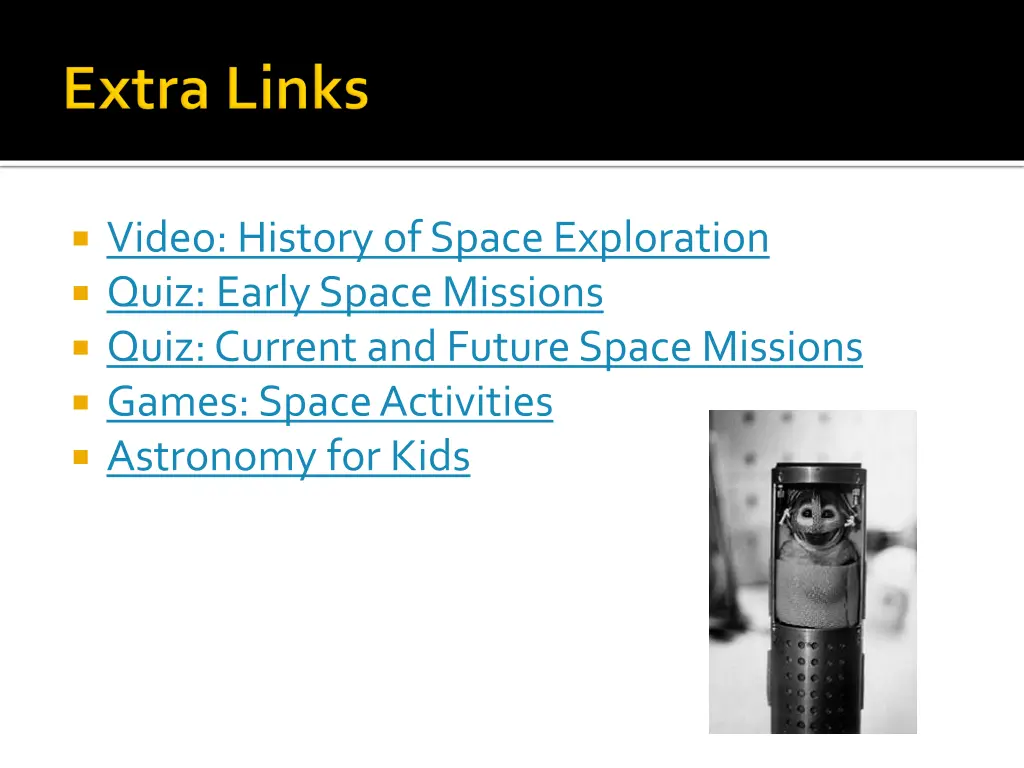 video history of space exploration quiz early