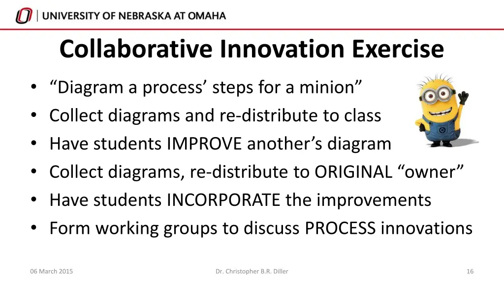 collaborative innovation exercise