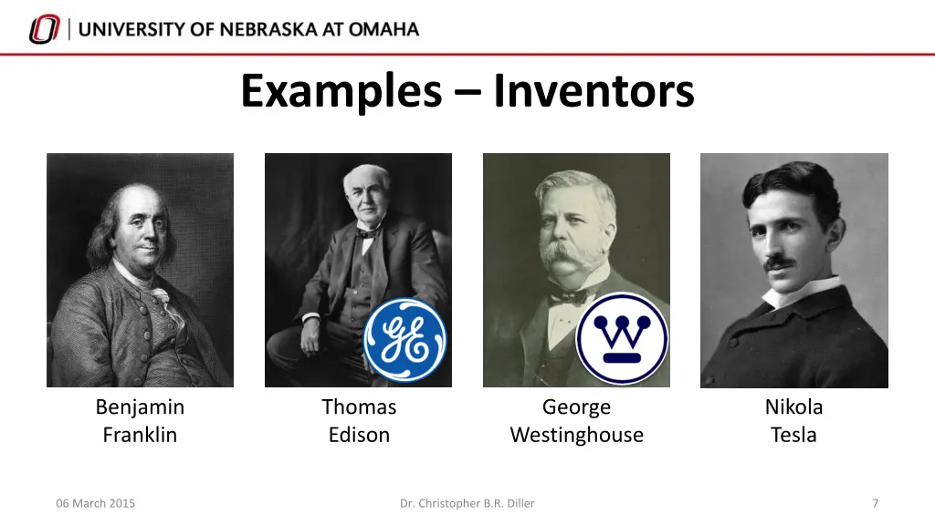 examples inventors