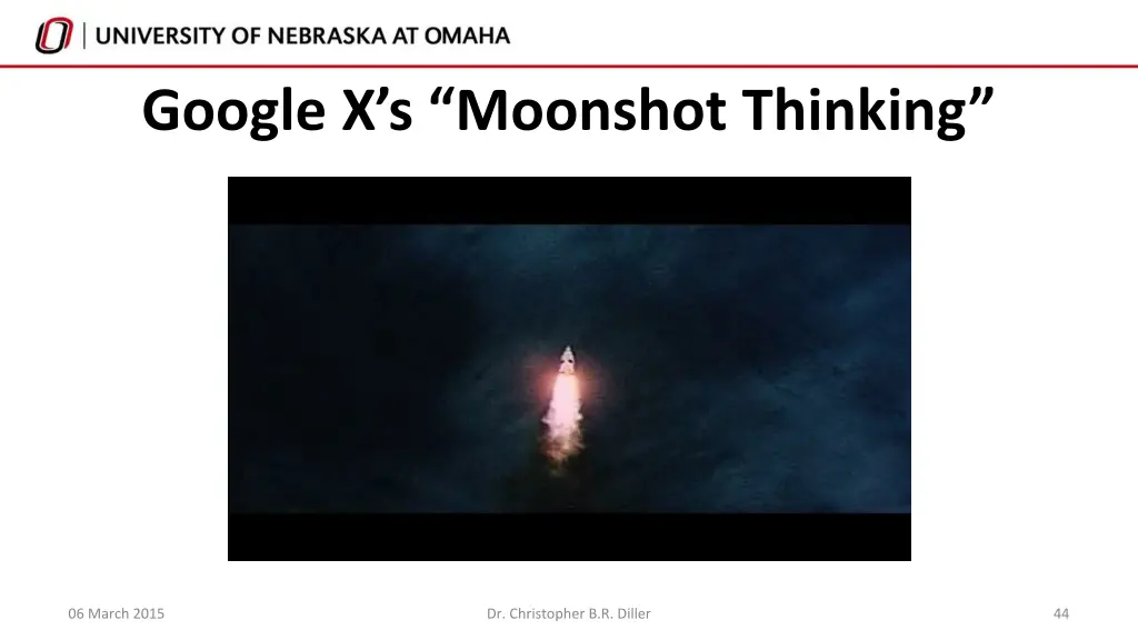 google x s moonshot thinking