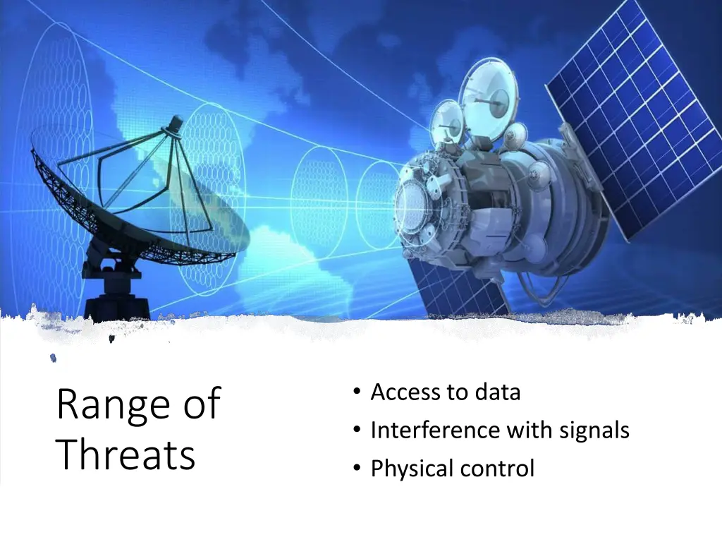 access to data interference with signals physical