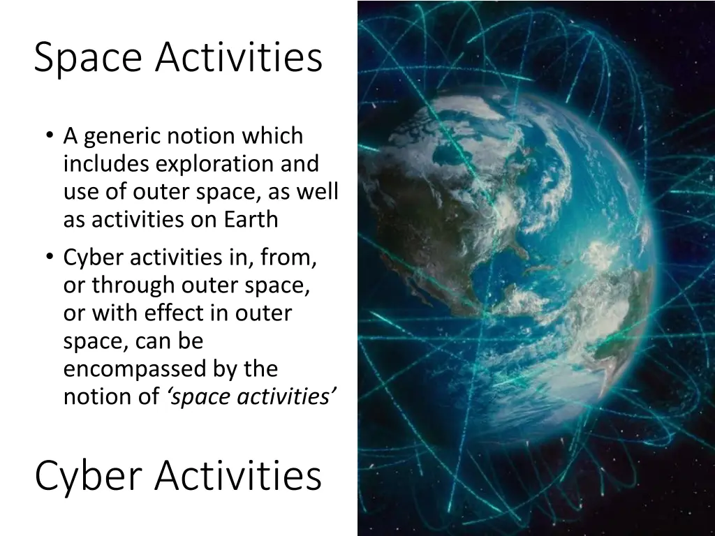 space activities