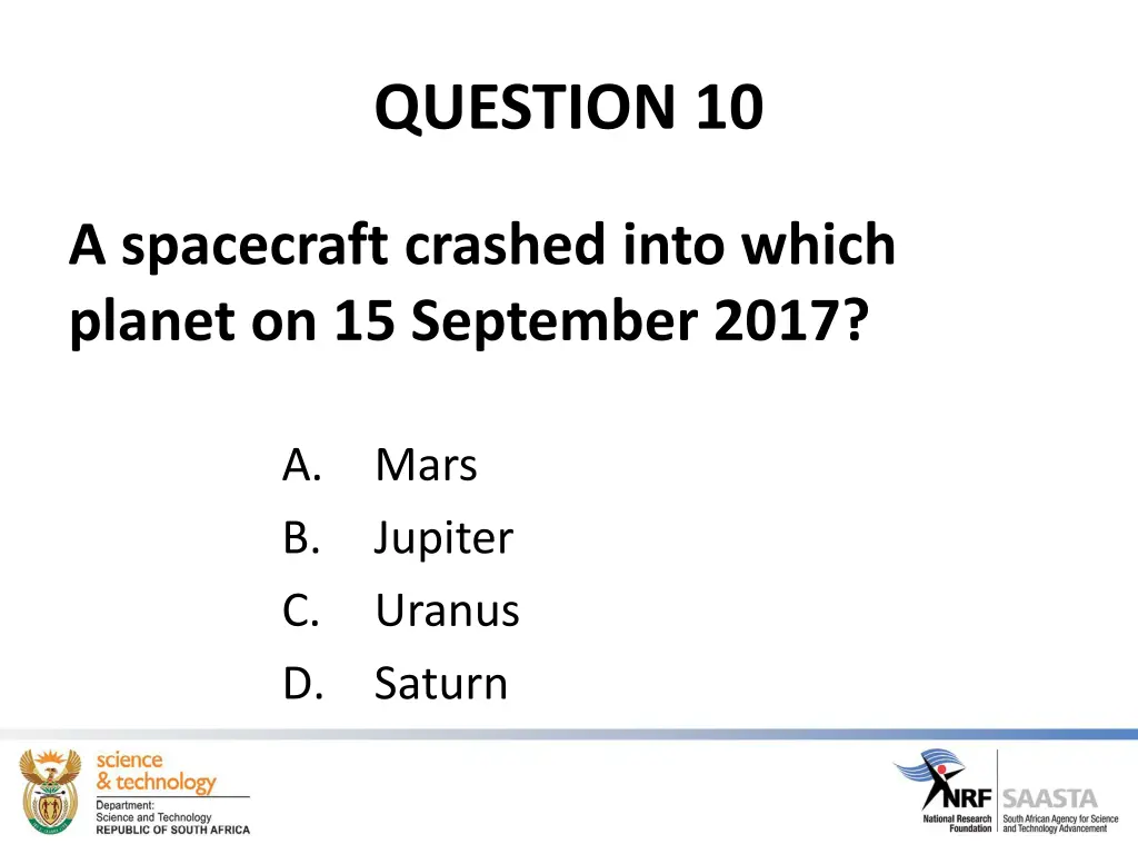 question 10