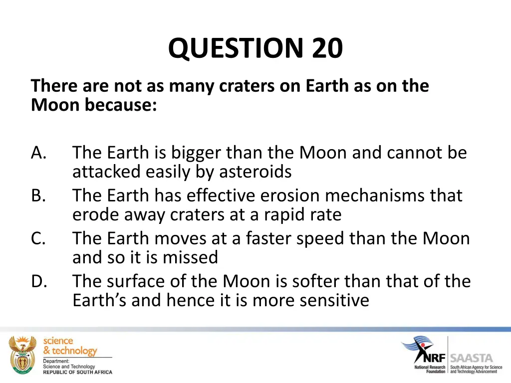 question 20