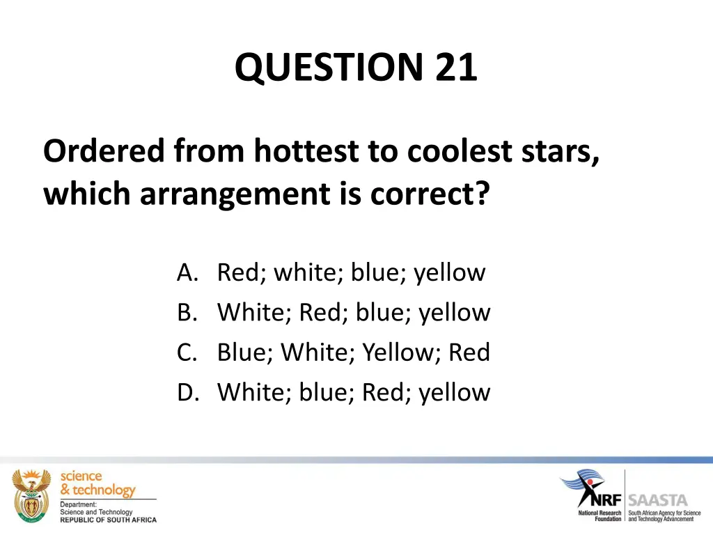 question 21