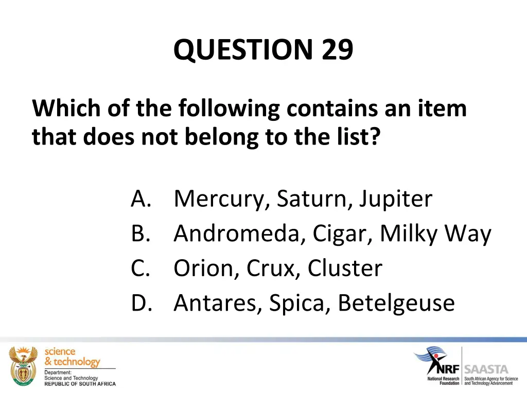 question 29