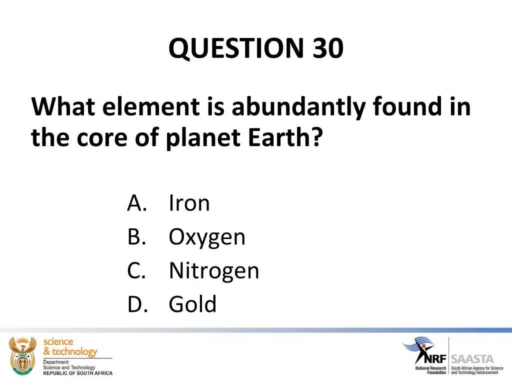 question 30