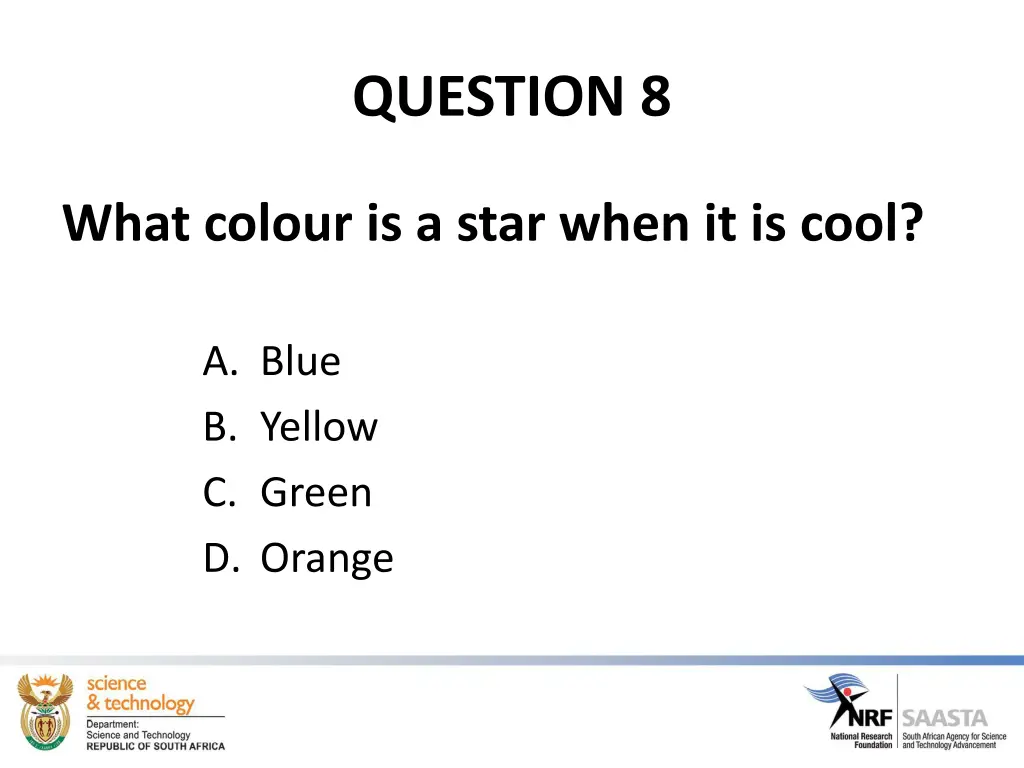 question 8