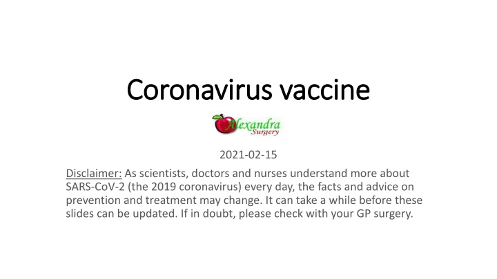 coronavirus vaccine coronavirus vaccine