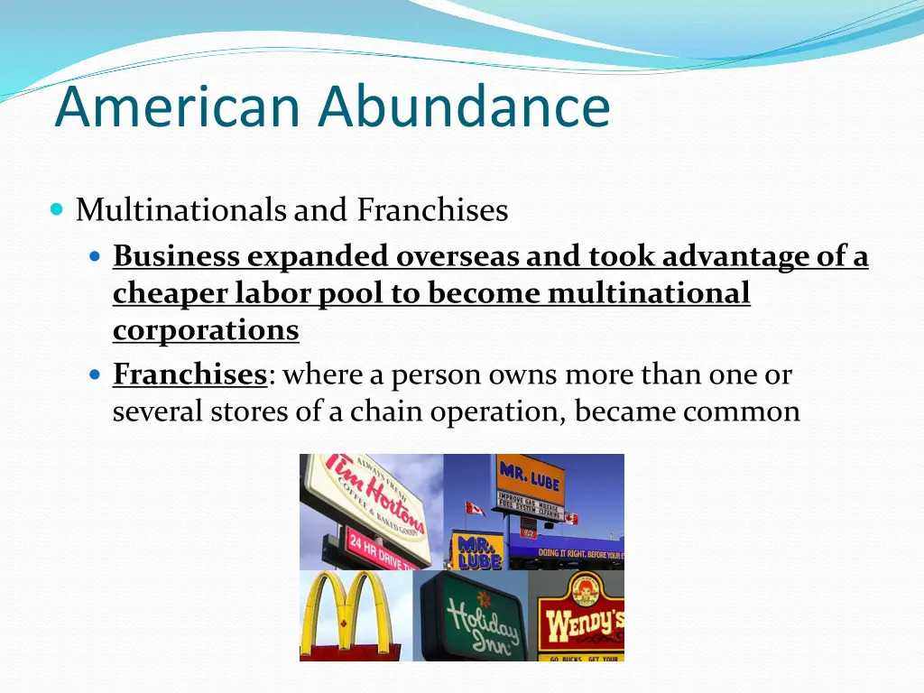 american abundance 1