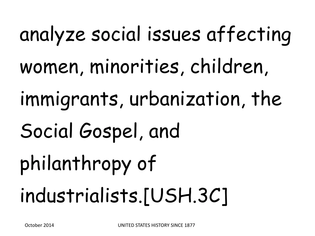 analyze social issues affecting women minorities