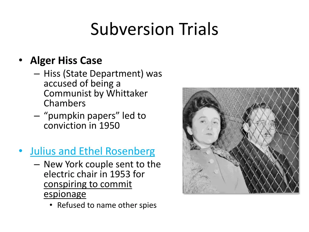 subversion trials