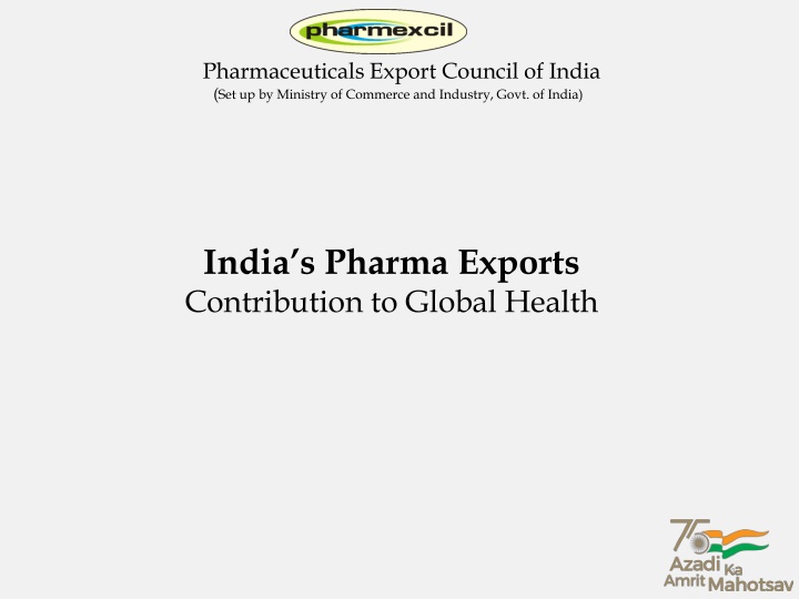 pharmaceuticals export council of india