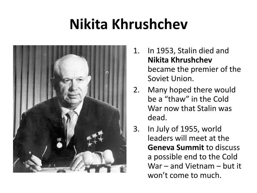 nikita khrushchev