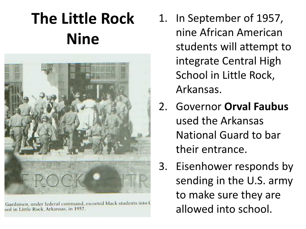 the little rock nine