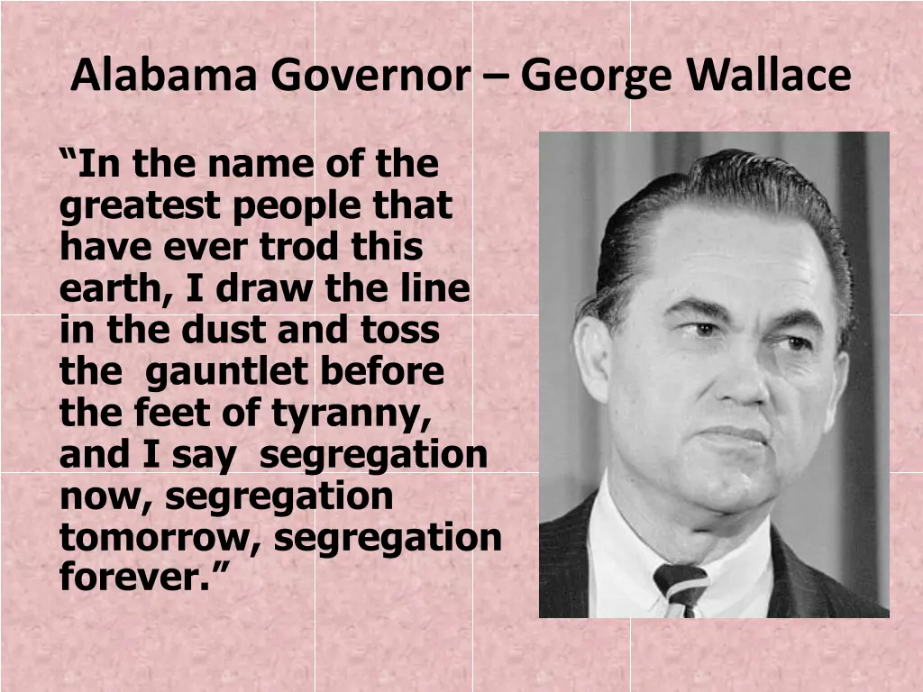 alabama governor george wallace