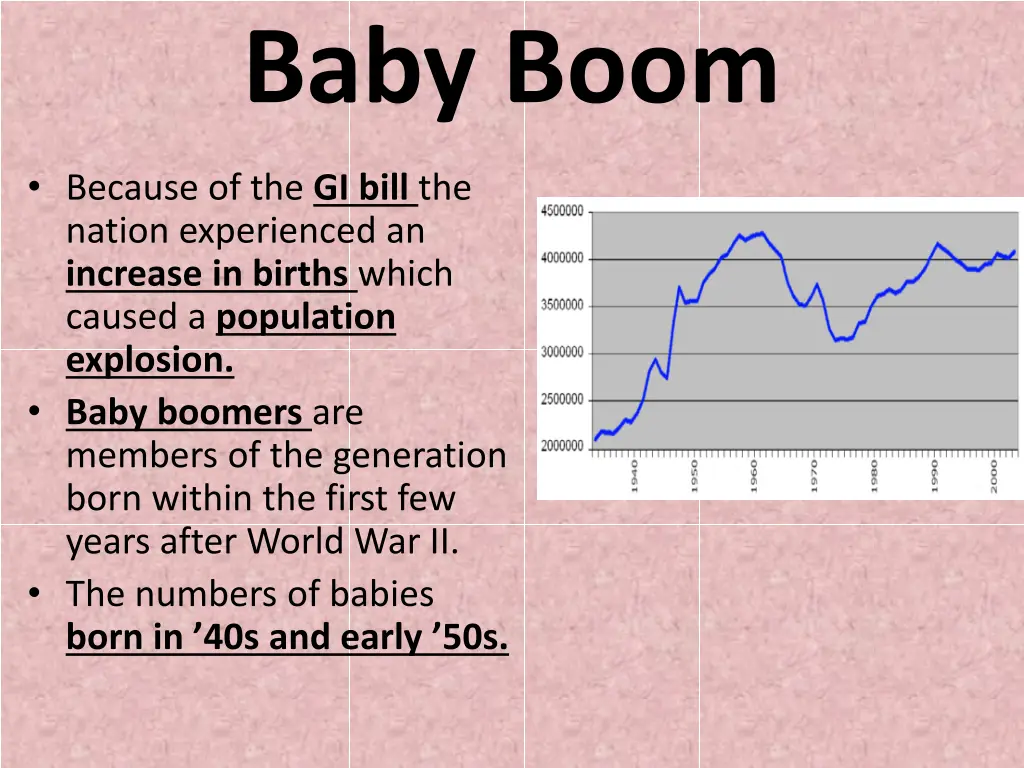 baby boom