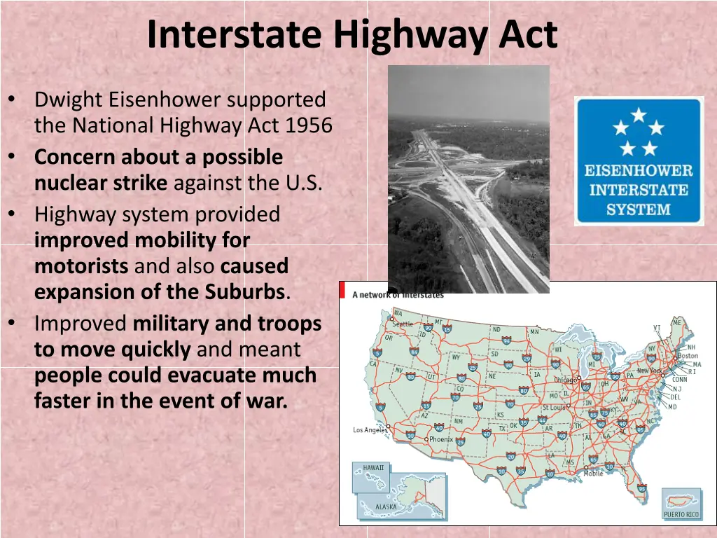 interstate highway act