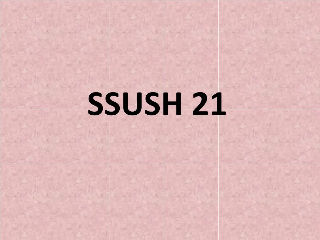 ssush 21