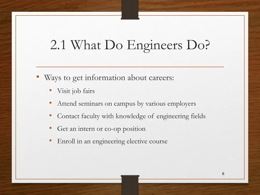 2 1 what do engineers do